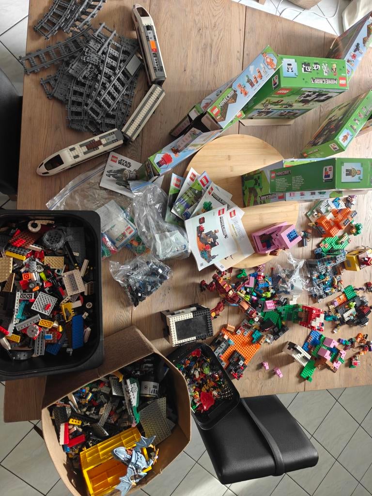 ÉNORME LOT DE LEGO, Lego, Minecraft