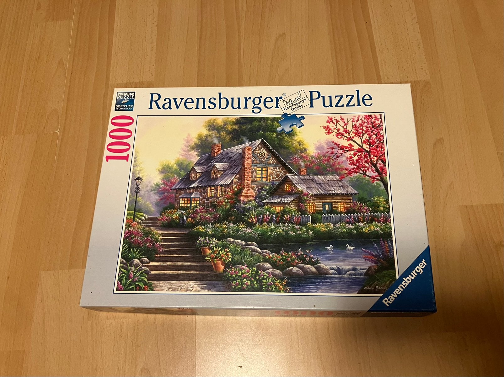 Puzzel 1000 stukjes ravensburger, Hobby en Vrije tijd, Ophalen of Verzenden, 500 t/m 1500 stukjes, Zo goed als nieuw, Legpuzzel