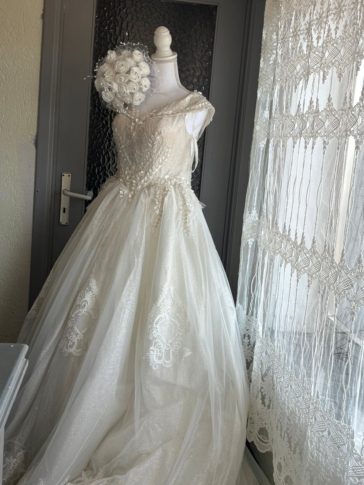 trouwjurk, Vêtements | Femmes, Enlèvement ou Envoi, Comme neuf, Robe de mariée