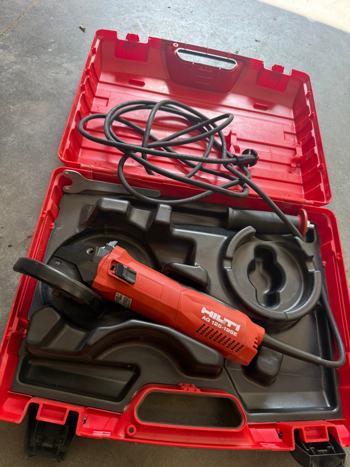 Hilti AG 125-19SE haakse slijper, Doe-het-zelf en Bouw, Gereedschap | Slijpmachines, Ophalen, Zo goed als nieuw