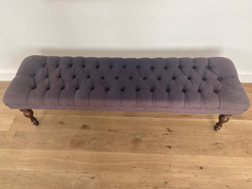Flamant bankje, Huis en Inrichting, Ophalen, Minder dan 50 cm, Gebruikt, 125 cm of meer