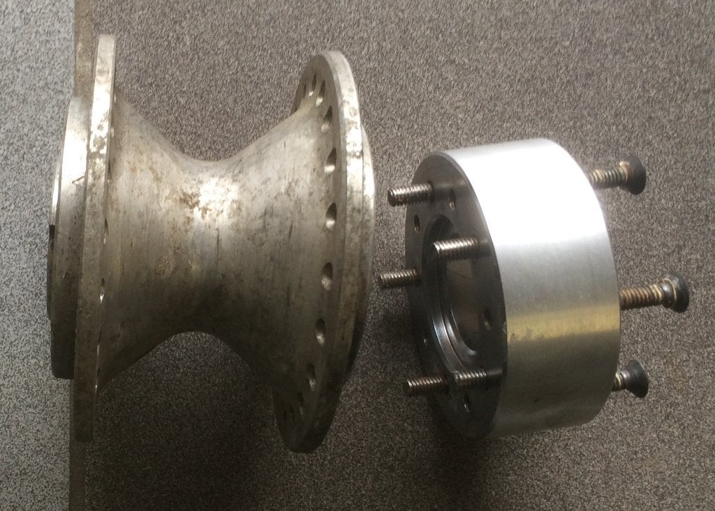 Moyeu de roue Harley Shovelhead JOJO, double disque de frein, Motos, Pièces | Harley-Davidson, Utilisé, Enlèvement