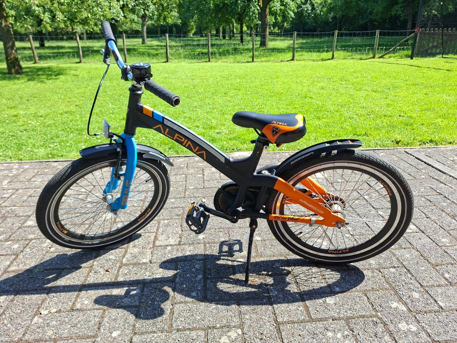 Jongensfiets 20 inch, Fietsen en Brommers, Ophalen, Terugtraprem, 16 tot 20 inch, Alpina