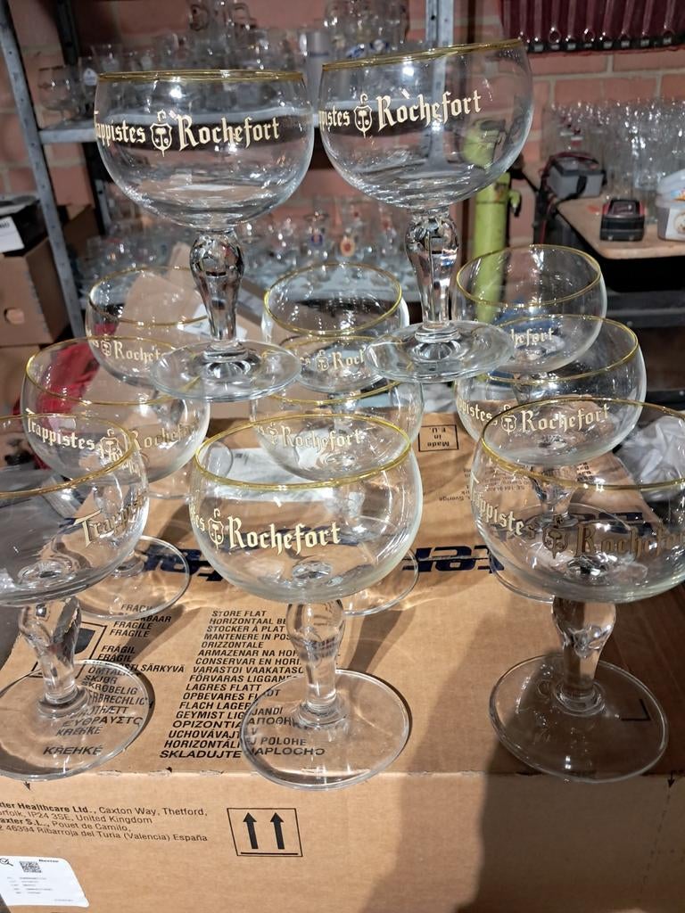 Rochefort glazen, Verzamelen, Ophalen of Verzenden
