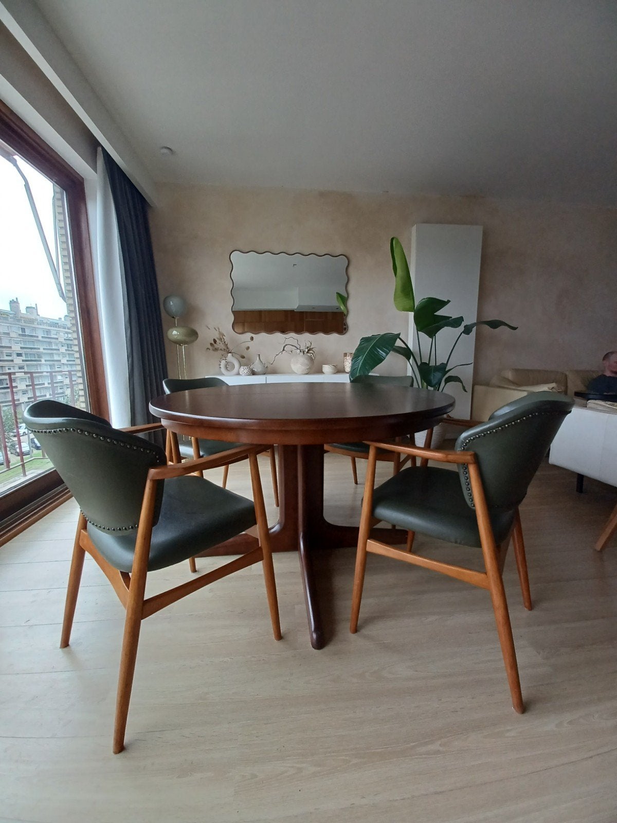 originele vintage stoelen van het Duitse merk Spahn Stadtloh, Huis en Inrichting, Ophalen