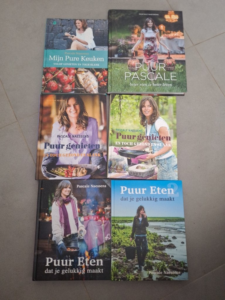 Set 6 Kookboeken pascale naessens, Ophalen, Zo goed als nieuw, Pascale Naessens, Gezond koken