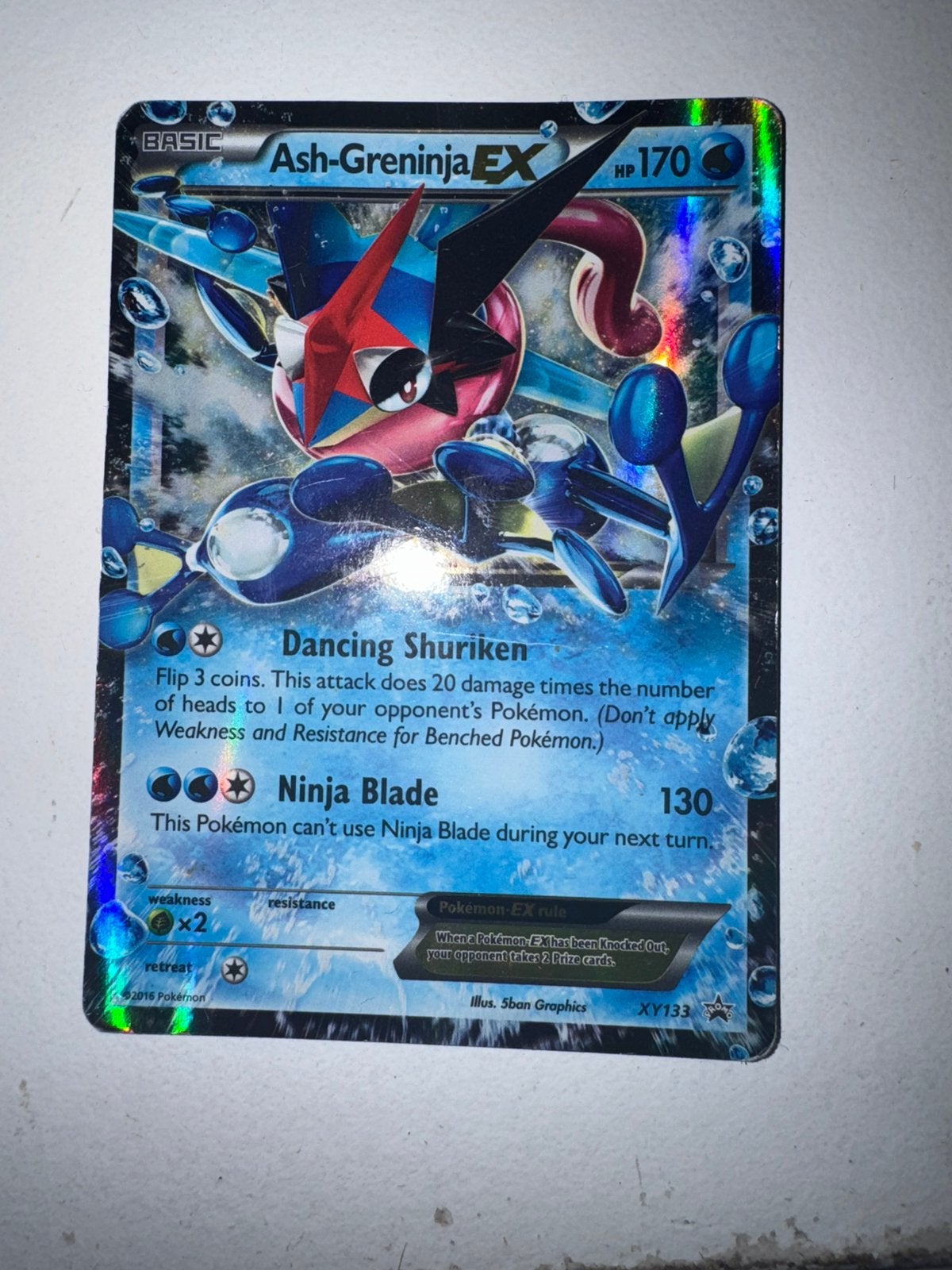 Ash greninja  ex bieden, Ophalen, Zo goed als nieuw