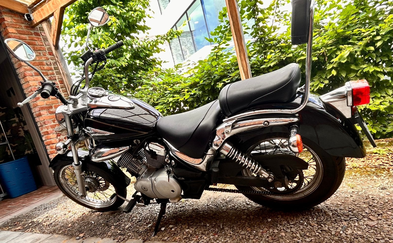 Suzuki Intruder 125cc, Motoren, 2 cilinders, Chopper, Gebruikt, Particulier