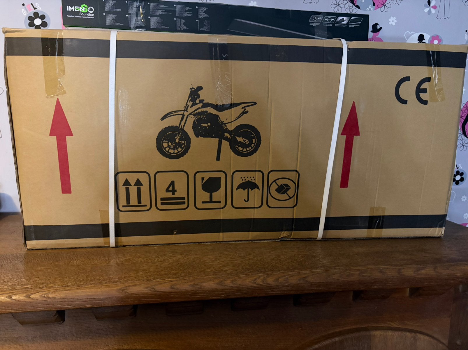 Mini-crossmotor 49cc – SRO-DB015 – Zwart – Nieuw in doos!, Motos, Enlèvement
