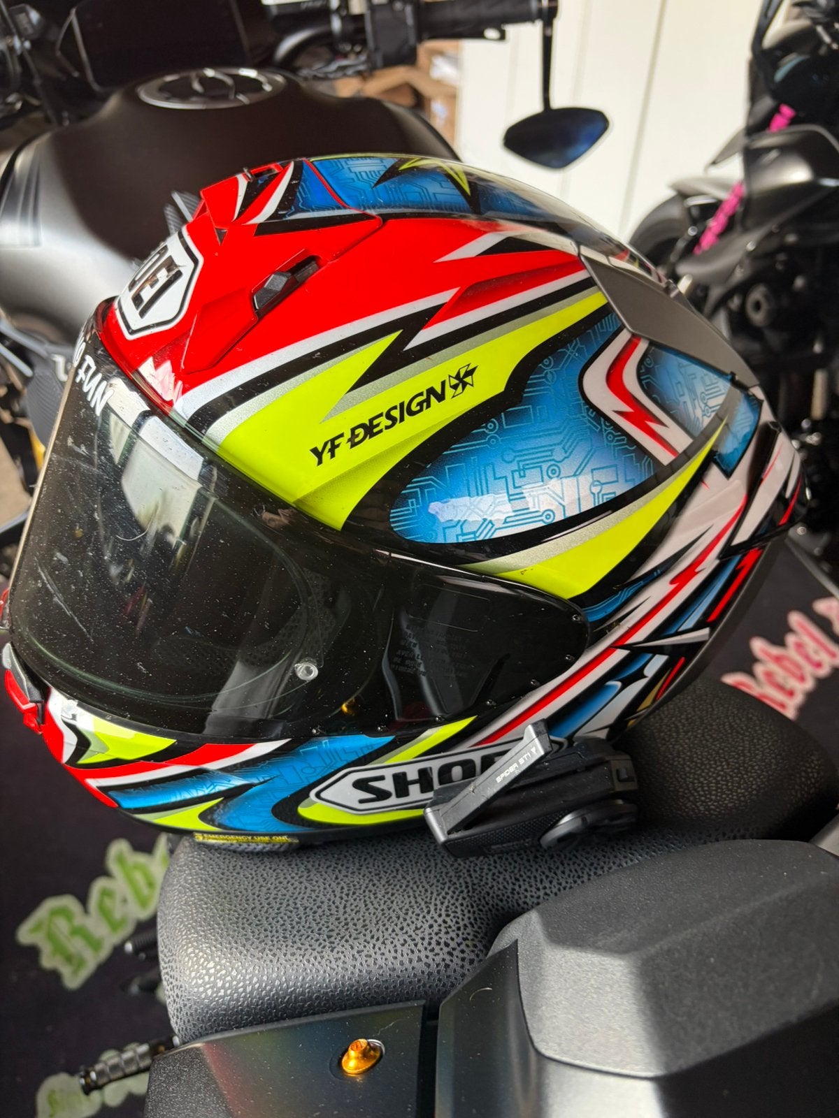 Shoei x-spr pro, Motoren, Ophalen, Integraalhelm, S, Shoei