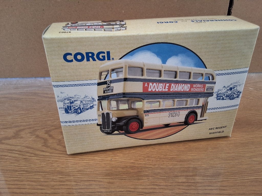 3) bus corgi, Hobby & Loisirs créatifs, Enlèvement ou Envoi, Comme neuf, Bus ou Camion, Corgi