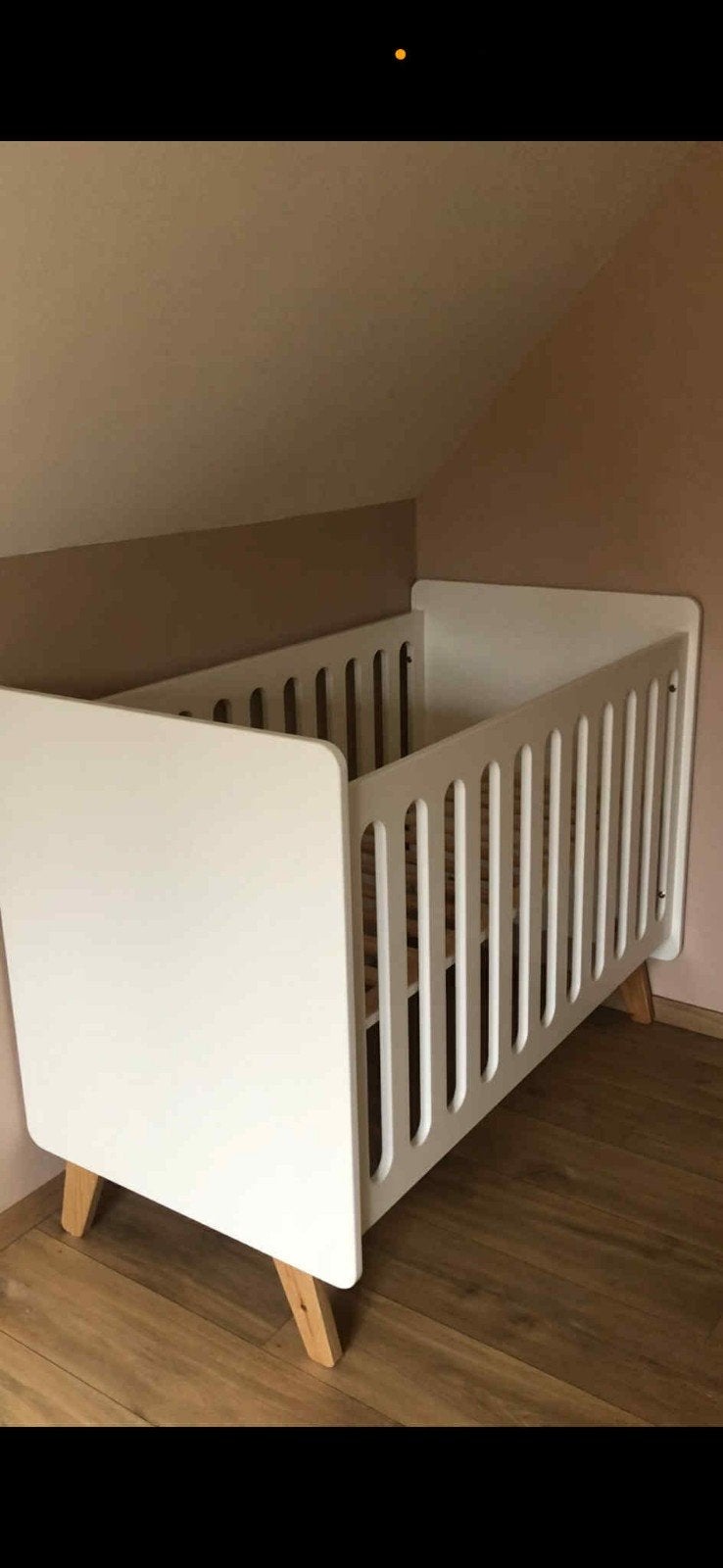 Lit bébé évolutif  Péricles  (120x60) + matelas neuf, Enfants & Bébés, Enlèvement