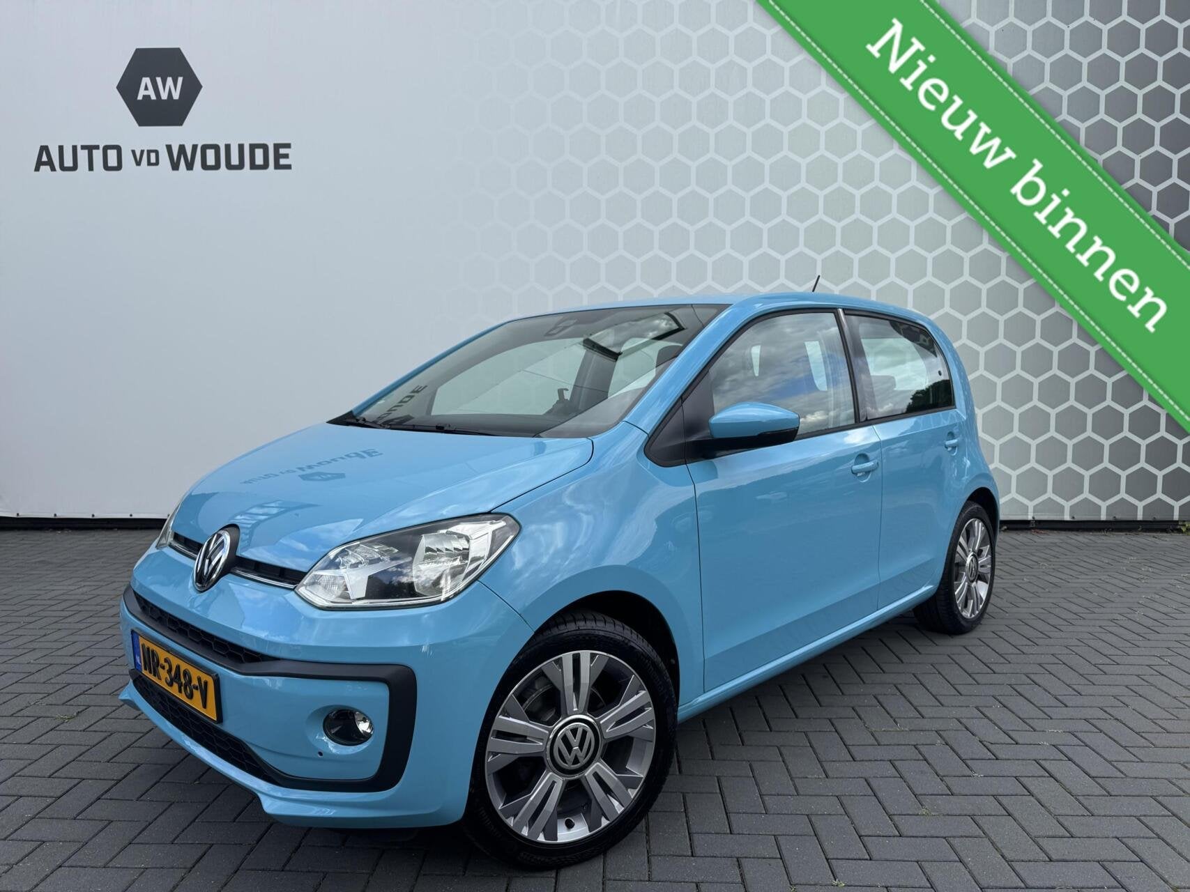 Volkswagen Up! 1.0 BMT high up! Stoelverwarming Clima, Autos, Achat, Noir, 5 portes, Tissu