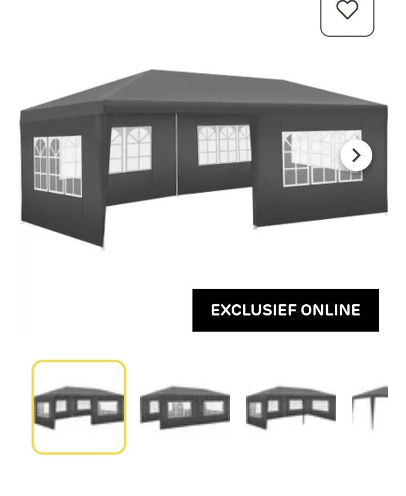 Partytent, Tuin en Terras, Partytenten, Zo goed als nieuw, Partytent, Ophalen