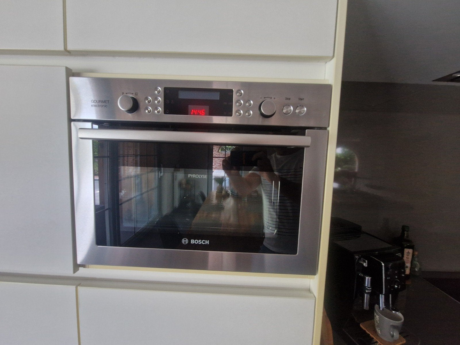 Combi oven, Electroménager, Encastré, Bosch, Enlèvement, Utilisé