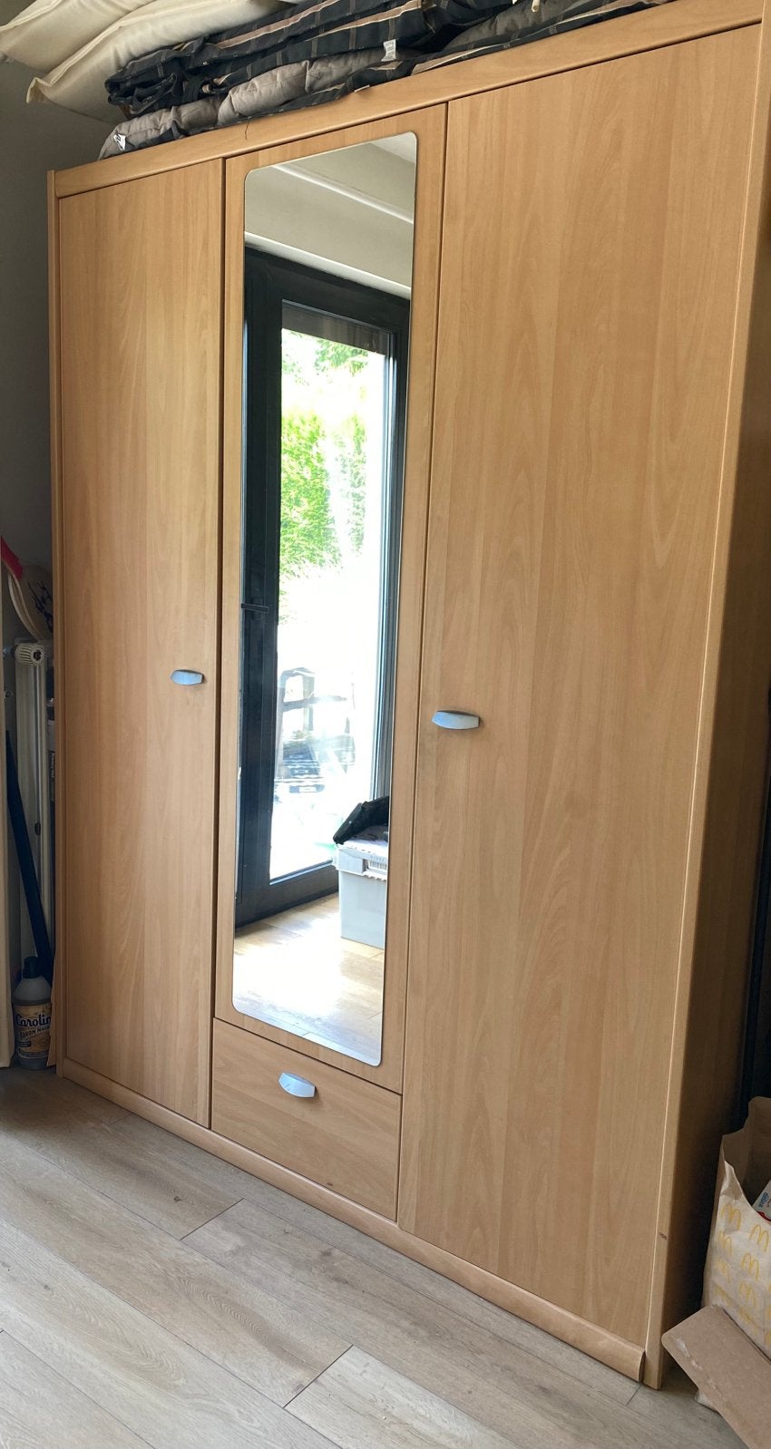 GRATUIT. Armoire, Maison & Meubles, Enlèvement, Utilisé, Pin