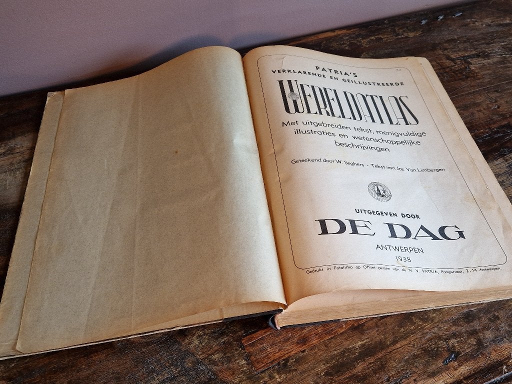 Patria’s Wereldatlas Jaren ’30, Boeken, Gelezen, Overige atlassen, Prisma, 1800 tot 2000