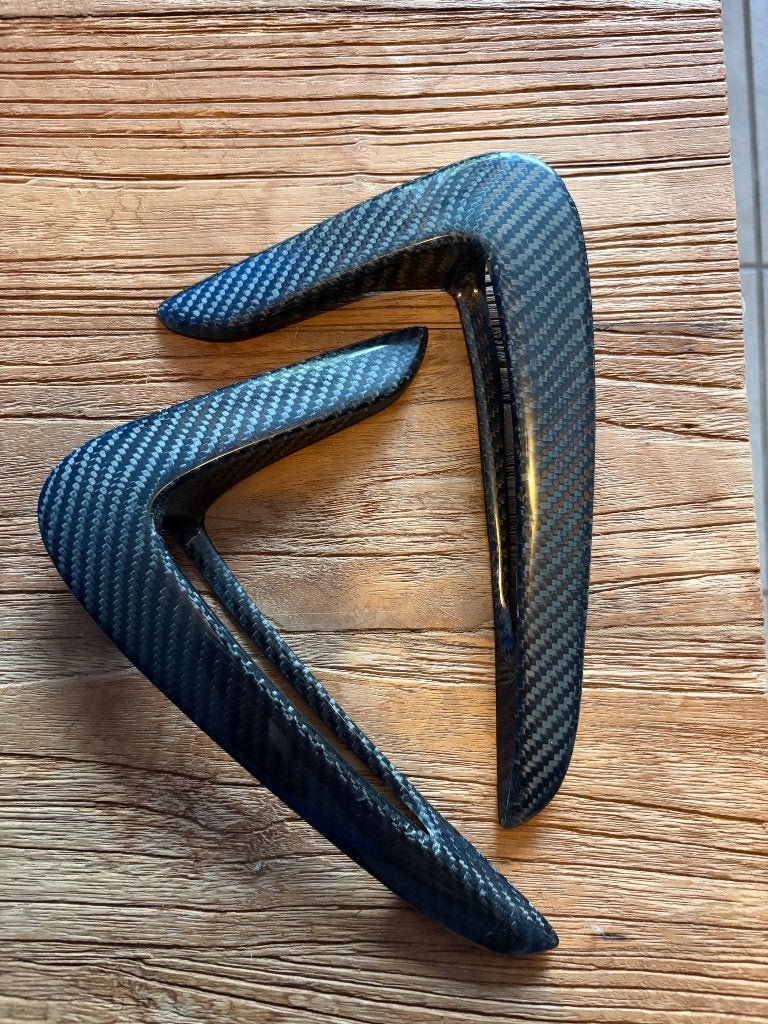 BMW f32 carbon zijinlaat, Ophalen