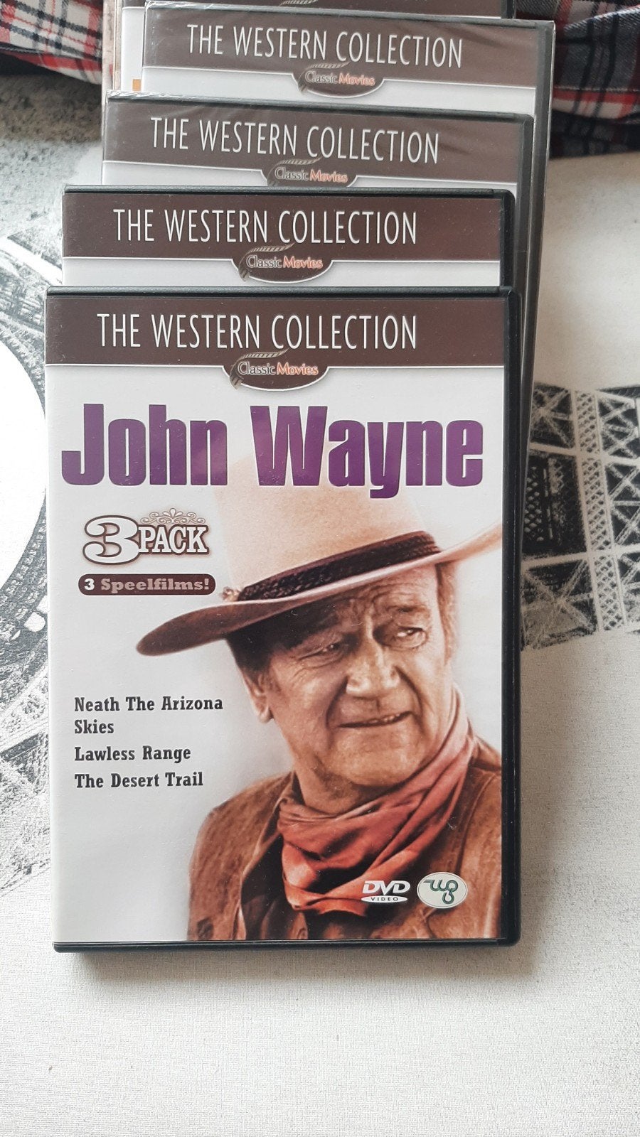 John wayne, Cd's en Dvd's, Ophalen
