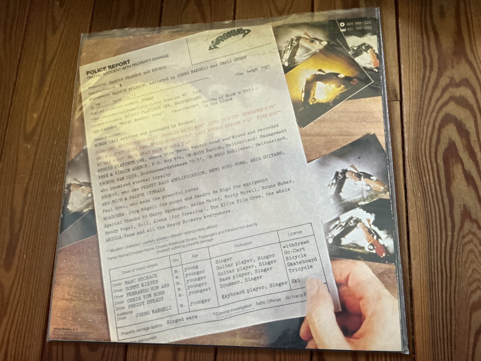 LP Krokus - Metal Rendez vous, Ophalen of Verzenden, Zo goed als nieuw, Metal, LP