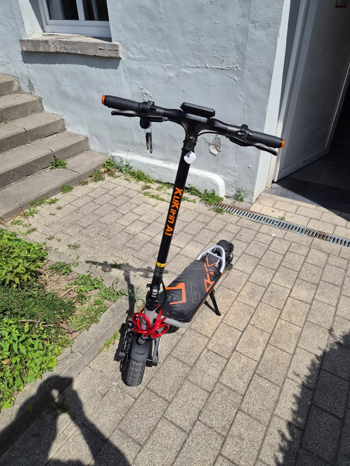 Elektrische step Kukirin A1, Ophalen
