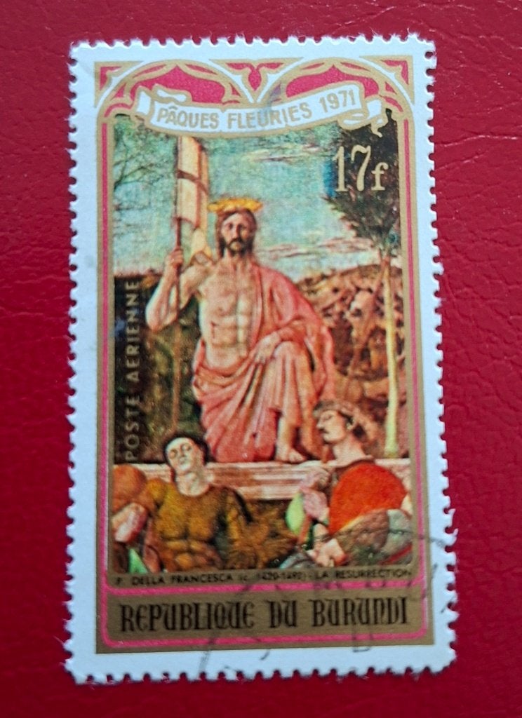 Postzegel Burundi OBP PA 189, Postzegels en Munten, Ophalen of Verzenden, Gestempeld