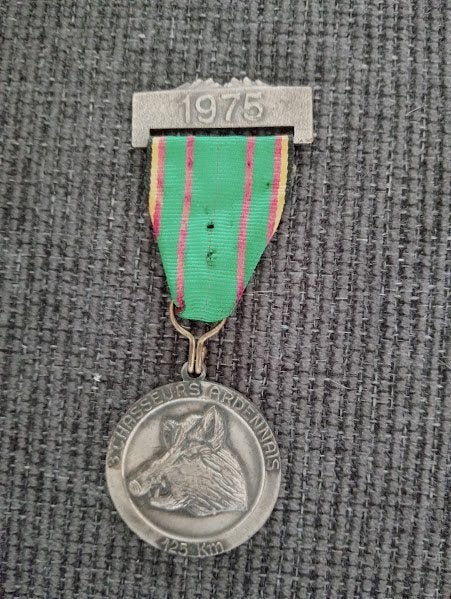 Medaille de marche., Collections, Enlèvement ou Envoi, Armée de terre, Ruban, Médaille ou Ailes