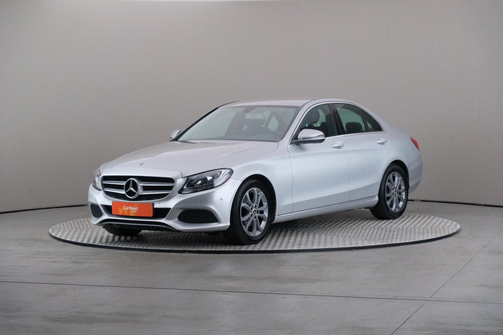 (1UGZ933) Mercedes-Benz C-Klasse, Auto's, Mercedes-Benz, 4 deurs, Stof, Euro 6, 116 pk