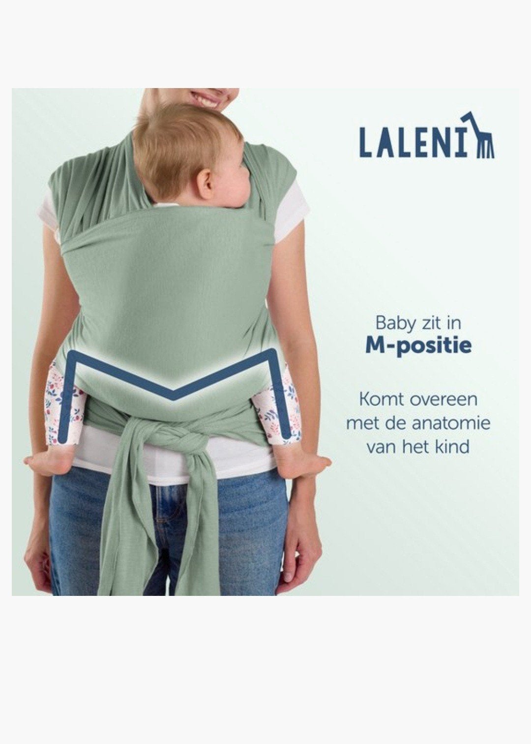 Draagdoek tot 15 kg in katoen, Kinderen en Baby's, Babydragers en Draagdoeken, Ophalen, Draagdoek