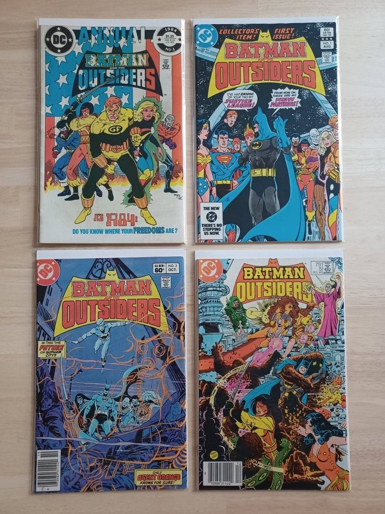 Batman and the Outsiders 1983-2008 (30 comics), Enlèvement ou Envoi, Comme neuf, DC COMICS, Plusieurs comics