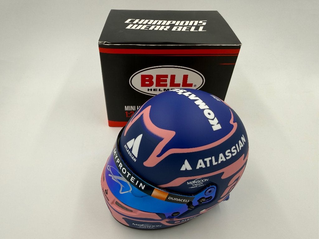 1/2 casque helmet F1 Albon 2025 (Williams) signé, Enlèvement ou Envoi