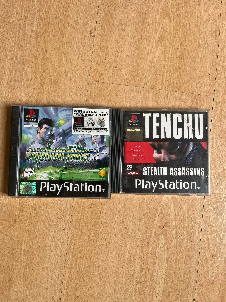 2 jeux PlayStation 1, Enlèvement, Utilisé