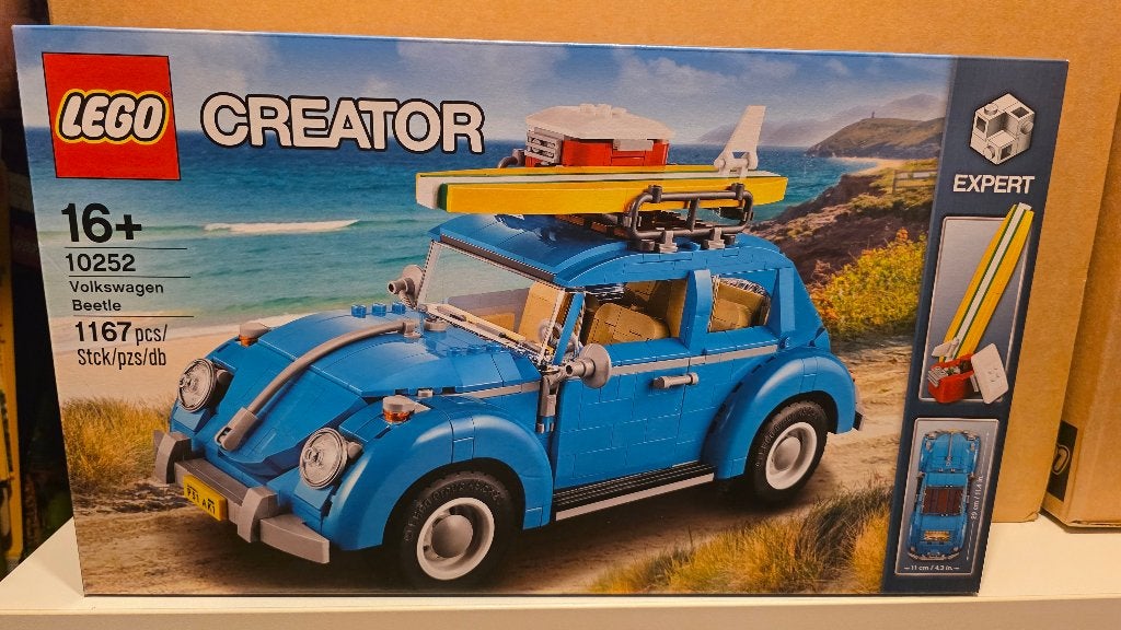 Lego 10252 : Volkswagen Kever, Nieuw, Ophalen of Verzenden, Inclusief instructies, Lego
