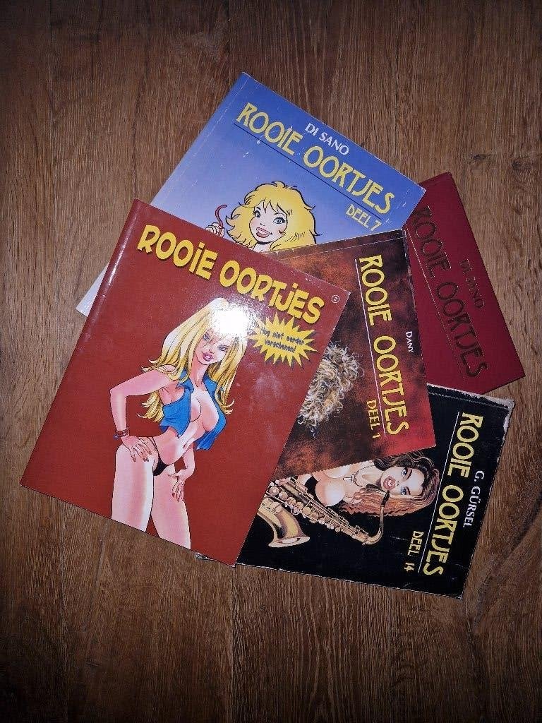 rooie oortjes verschillende strips, Boeken, Meerdere stripboeken, Ophalen of Verzenden, Gelezen
