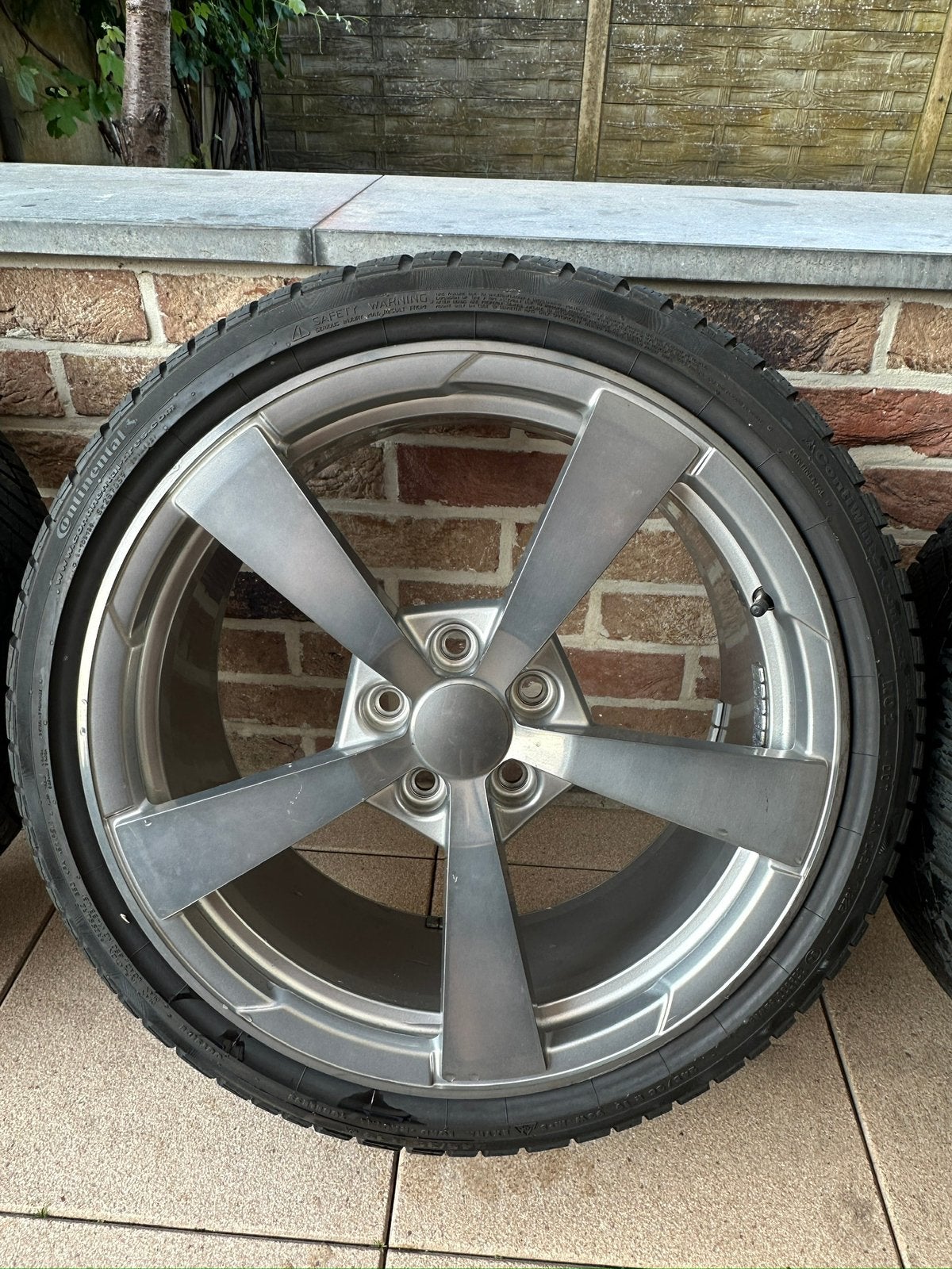 Audi rotor velgen met banden A5 A6 A7 A8, Particulier, Te koop, A6