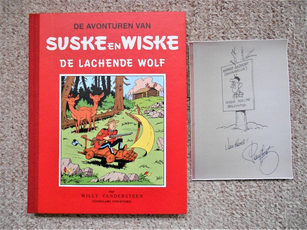 Suske en Wiske 21 Klassiek - De Lachende Wolf + tek P Geerts, Neuf, Enlèvement ou Envoi, Willy Vandersteen, Une BD