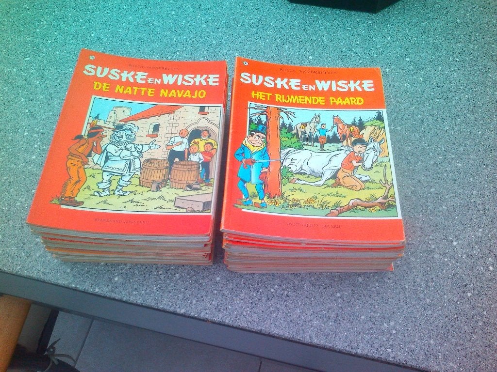 51 Suske & Wiske strips., Meerdere stripboeken, Ophalen of Verzenden, Gelezen, Willy Vandersteen