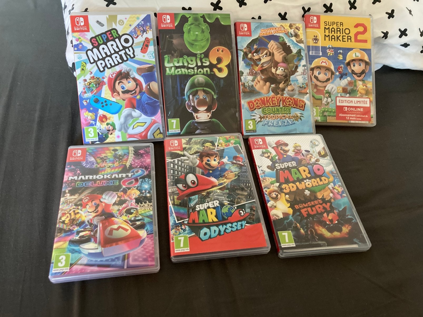 Lot de 7 jeux pour Nintendo Switch 1, Games en Spelcomputers, Spelcomputers | Nintendo Switch, Ophalen, Zo goed als nieuw