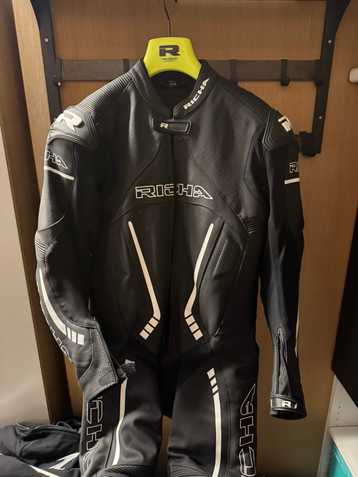 Richa Barracuda 1.1 leren motorpak – maat 50 – 1x gedragen, Motoren, Ophalen, Nieuw zonder kaartje, Heren, Combipak