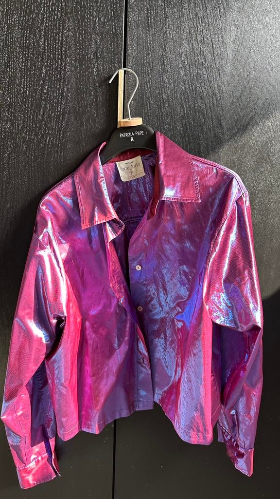 Forte forte hemd, Kleding | Dames, Ophalen, Zo goed als nieuw, Maat 36 (S), Paars