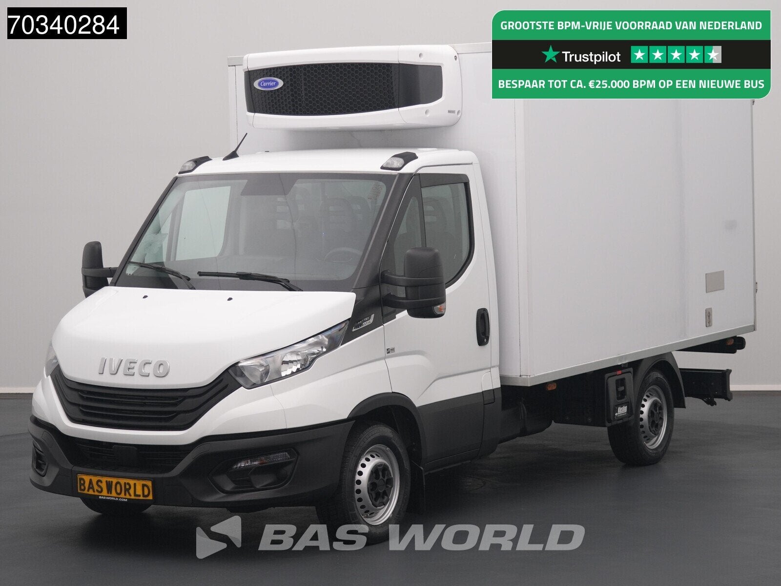 Iveco Daily 35S16 Automaat Koel/Vrieswagen -15 Carrier Xario, Achat, Euro 6, Entreprise, Volant multifonction