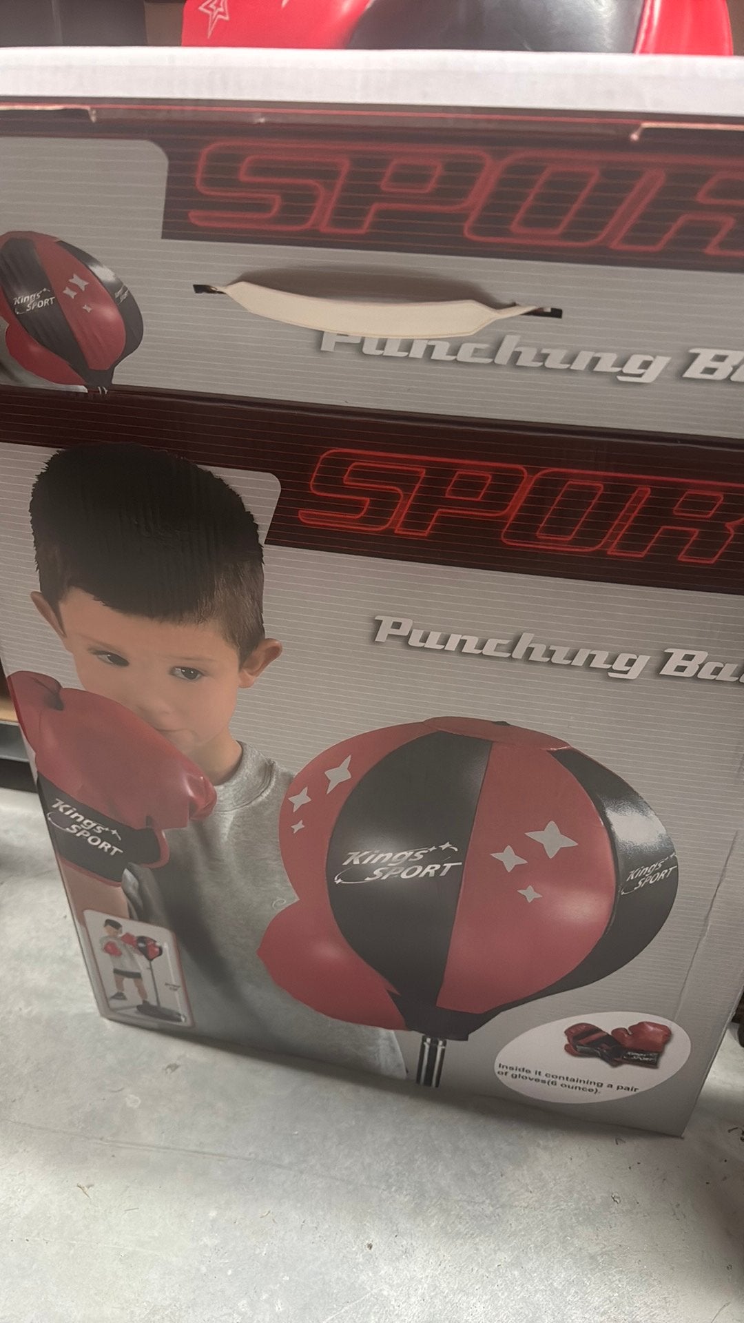 Boksbal kinderen, Ophalen, Zo goed als nieuw