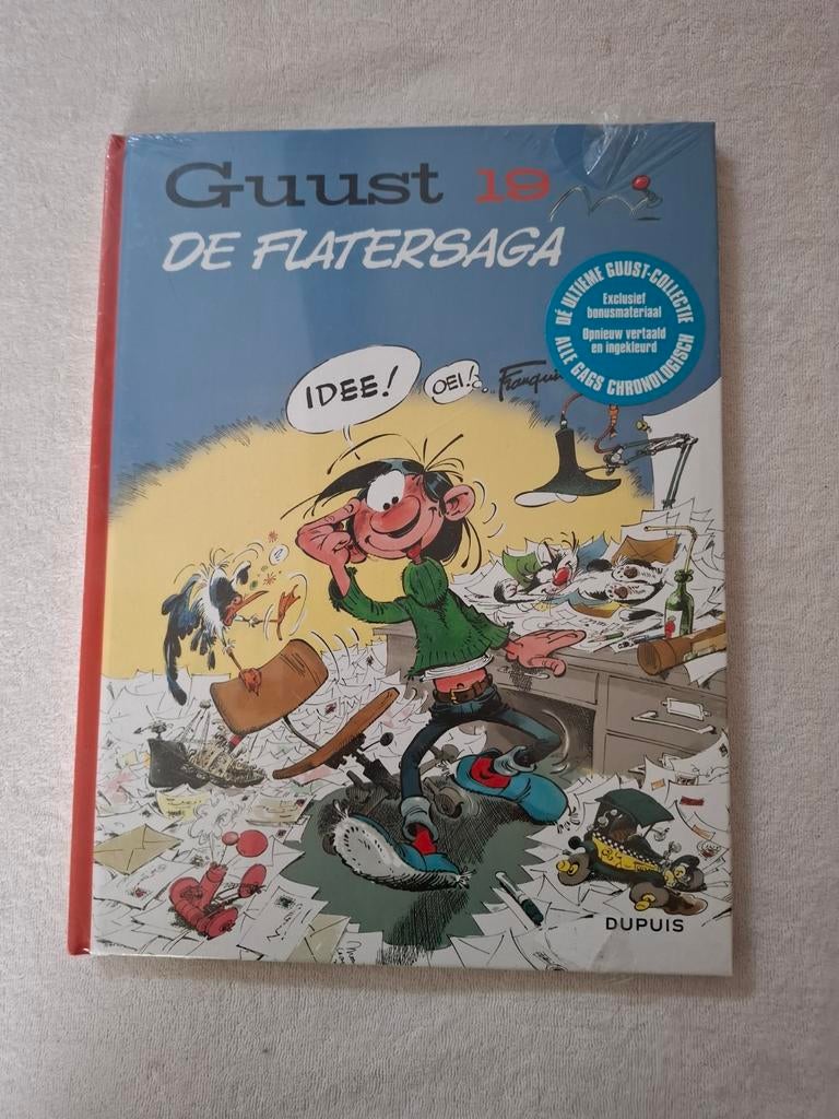 Strip Guust Flater De Flatersaga, Ophalen of Verzenden