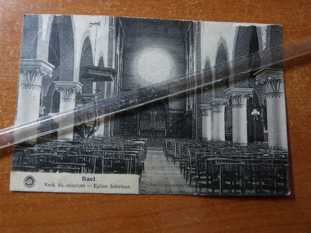Baal Kerk interieur 1922<, Enlèvement ou Envoi, Avant 1920, Affranchie, Brabant Flamand