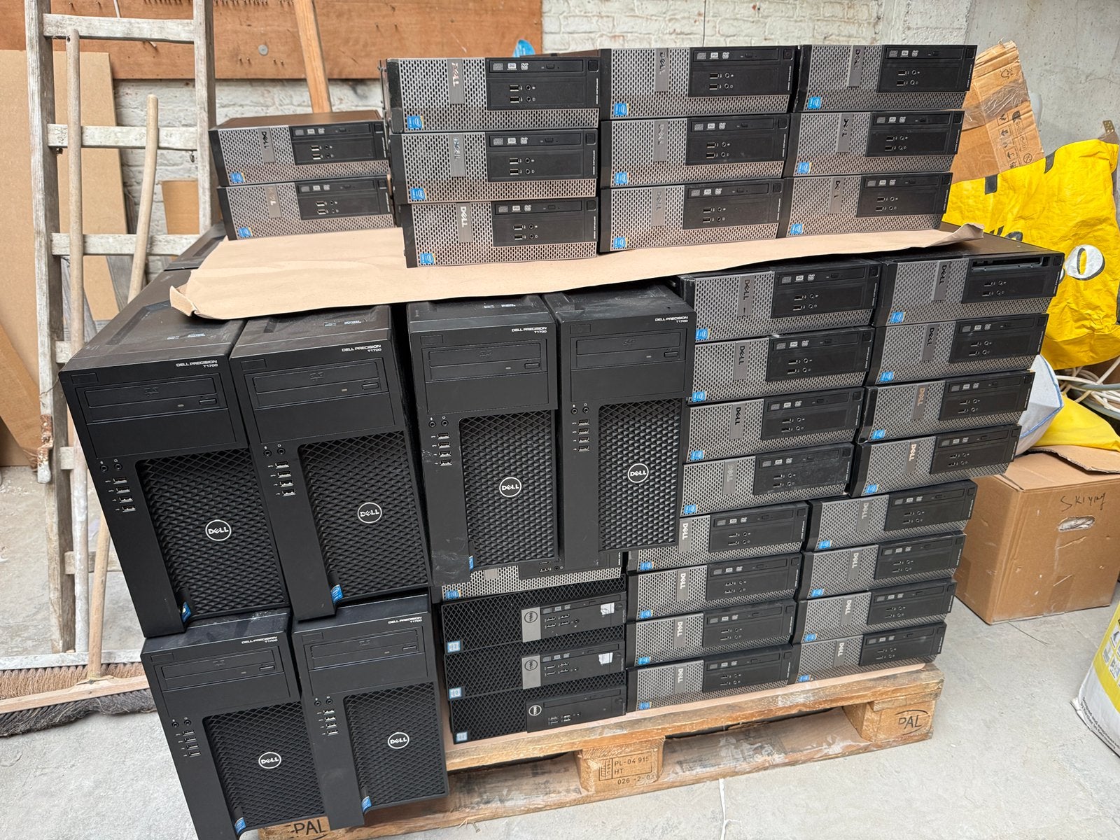 Lot Desktop pc’s te koop, Computers en Software, Desktop Pc's, Ophalen, Zo goed als nieuw, SSD