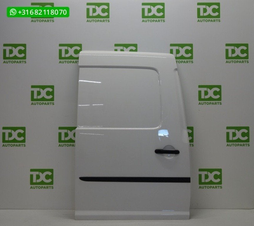Volkswagen Caddy Maxi ('15-'18) Schuifdeur rechts wit dicht, Gebruikt, Rechts, Ophalen of Verzenden, Volkswagen