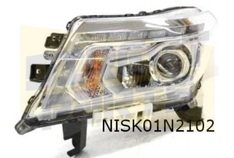 Nissan Navara koplamp Rechts (LED) Origineel  260104KD5A, Neuf, -, -, -