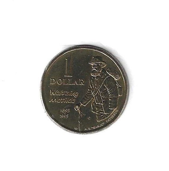 Australië, 1 Dollar 1995 C, A.B.Banjo Patterson., Timbres & Monnaies, Enlèvement ou Envoi, Monnaie en vrac