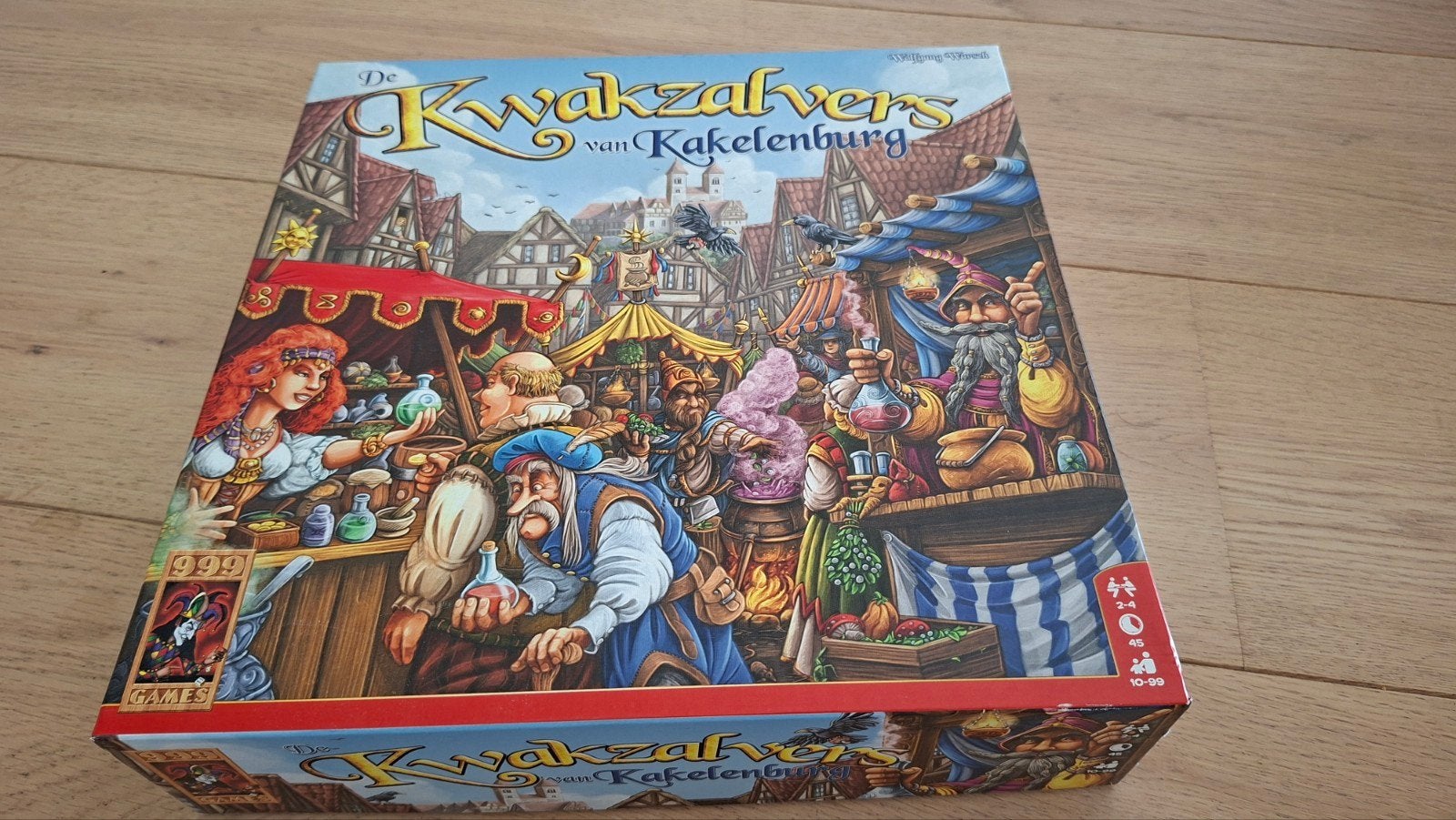 Kwakzalvers van Kakelburg, Ophalen, Zo goed als nieuw