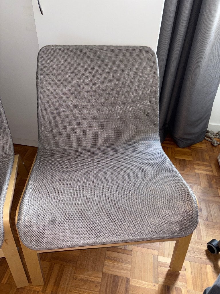 Ikea stoel, Maison & Meubles, Chaises, Gris, Enlèvement, Utilisé, Bois